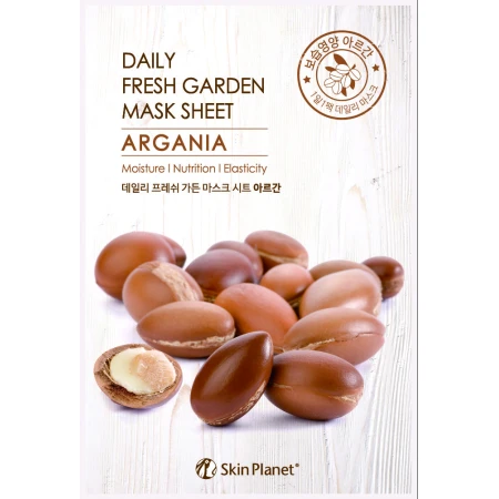 Masca de fata servetel cu Argan Skin Planet, 25g, Mijin