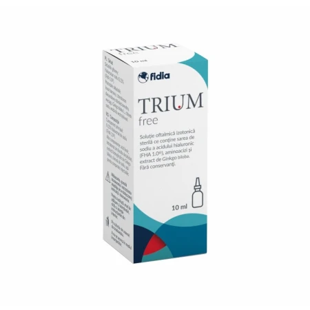 Trium free picaturi oftalmice, 10ml, Fidia