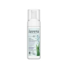 Spuma de curatare pentru fata cu aloe vera si ulei de migdale 150ml Lavera