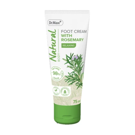 Dr. Max Natural Crema pentru picioare cu rozmarin, 75ml
