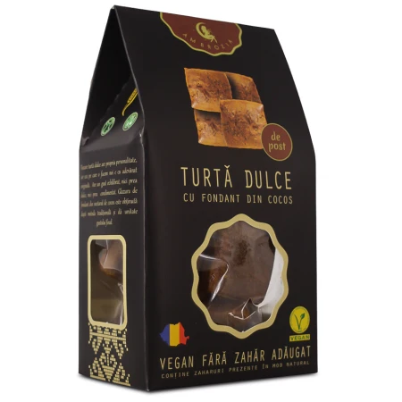 Turta dulce cu fondant de cocos, 130g, Ambrozia