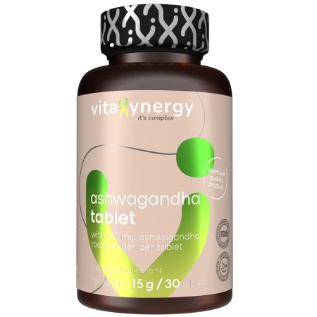 Ashwagandha, 30 tablete, Vitaxynergy