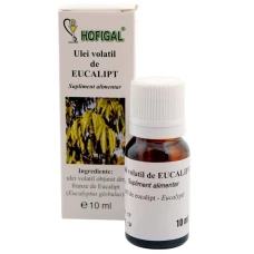 Ulei esential eucalipt, 10 mililitri, Hofigal