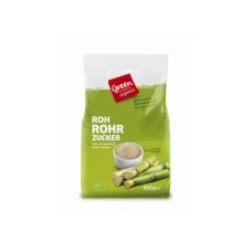 Zahar brut (raw) ecologic din trestie 500g Green Organics