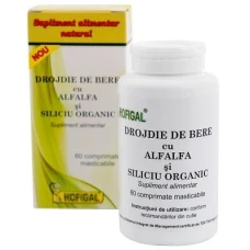 Drojdie Bere cu Alfalfa, 60tablete, Hofigal