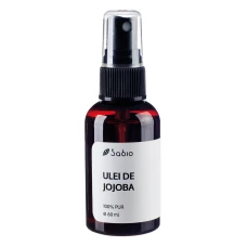 Ulei de jojoba presat la rece, 60ml Sabio