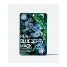 Masca Ingrijire Fata, Tosowoong, Pure Blueberry, cu Extract de Afine, Efect Vitalizant si Iluminator, 23gr