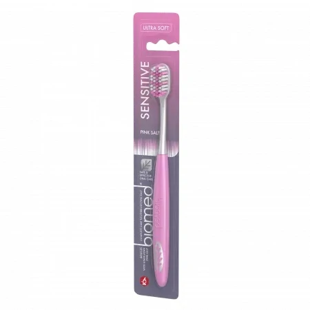 Periuta de dinti Pink Salt Soft, 1 bucata, Biomed