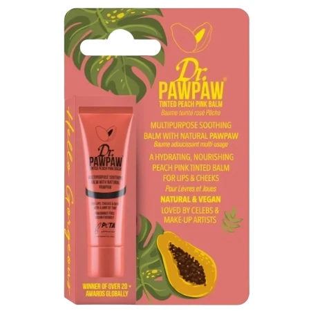 Balsam multifunctional nuanta Peach, 10ml, Dr.PAWPAW