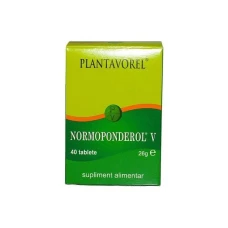Normoponderol V, 40 tablete, Plantavorel