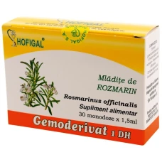 Gemoderivat din muguri si mladite de rozmarin, 30monodoze, Hofigal