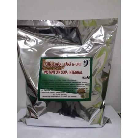 Instant din soia integral, 1kilogram, Hapax