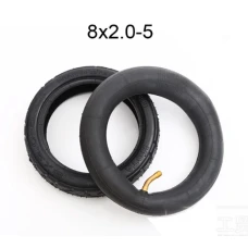 Set anvelopa si camera cauciuc Inokim 8x2.0-5 pentru trotineta electrica