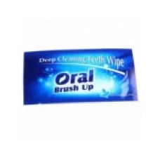 Servetel pentru Curatare Dinti, Glory Smile, Oral Brush Up, Multi-Protectie cu Fluor, 1 buc