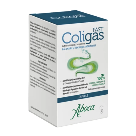 Coligas Fast, 30 capsule, Aboca