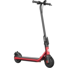 Trotineta electrica Ninebot by Segway ZING C15E, Viteza maxima 16 Km/h, Autonomie 20Km, Motor 150W, IPX4 (Negru/Rosu)