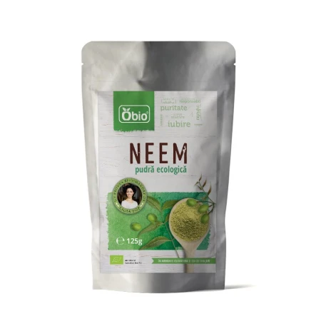 Neem pulbere bio, 125g - Obio