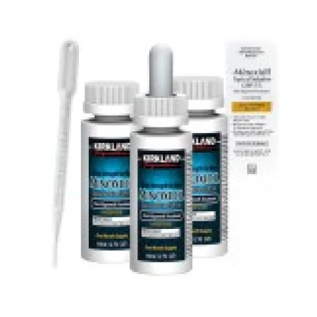 Solutie 3 Luni, Kirkland, Minoxidil, 5%, Tratament Impotriva Caderii Parului, 3x 60ml