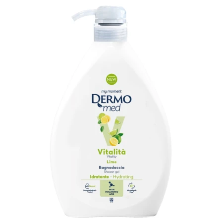 Gel de dus cu aroma de lime Vitalita, 1000ml, Dermomed