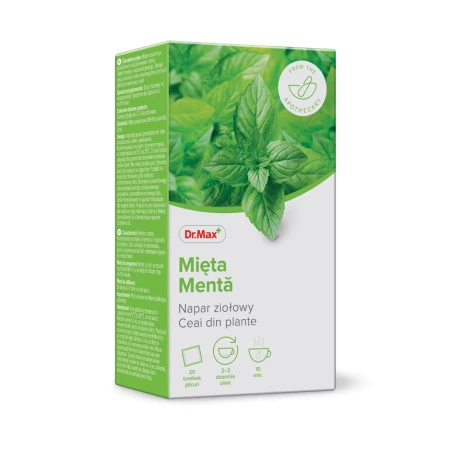 Dr. Max Ceai de menta, 20 plicuri