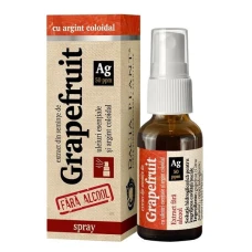 Grapefruit cu Argint Coloidal Spray, 20mililitri, Dacia Plant