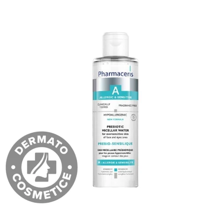 Apa micelara pentru piele extrem de sensibila Prebio-Sensilique A, 200ml, Pharmaceris