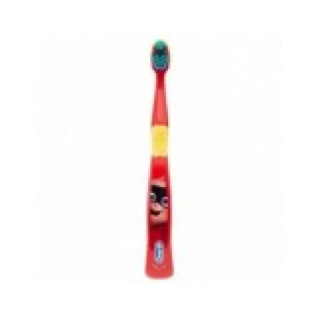 Periuta de Dinti pentru Copii, Oral-B, Pixar, Jack-Jack, Varsta 3+ Ani, Multi-Protectie, Peri Moi, Culoare Rosie