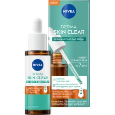 Ser pentru fata hidratant Derma Skin Clear, 30ml, Nivea