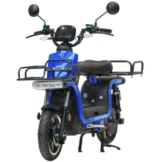Samus Scuter electric, cu permis, Samus Detroit-12T1200-60V26-Blue, viteza maxima 45 km/h, autonomie 60 km, motor 1200 W, acumulator 60 V 26 Ah, sarcina maxima 228 kg, afisaj LCD color, jante aluminiu, Albastru