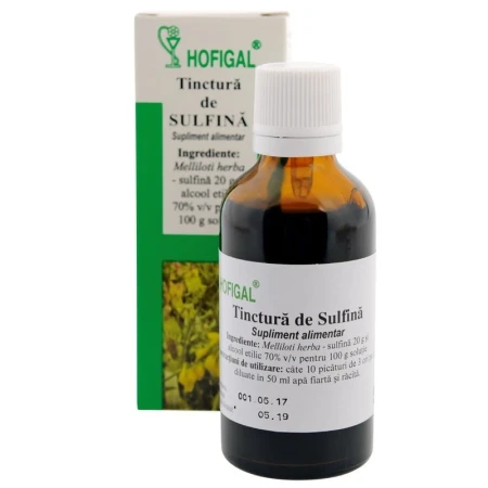 Tinctura Sulfina, 50mililitri, Hofigal