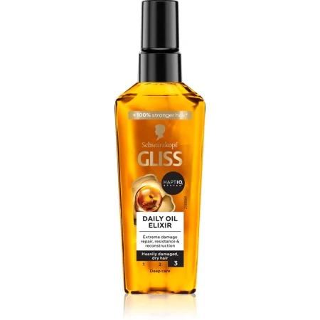 Ulei pentru par Daily Oil Elixir, 75ml, Gliss