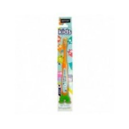 Periuta de Dinti Copii, Sence, Brush Buddy, 3-8 Ani, Soft, Culoare Portocalie