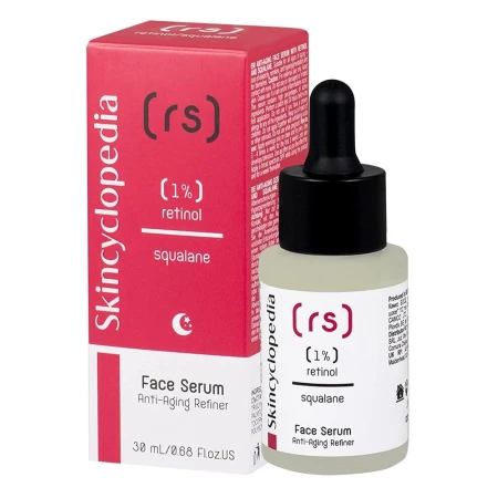 Ser facial cu 1% retinol + squalane, 30ml, Skincyclopedia