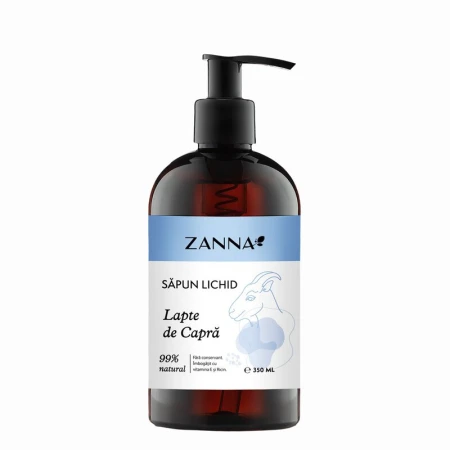 Sapun lichid cu Lapte de capra, 330ml, Zanna