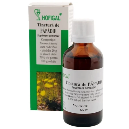 Tinctura papadie, 50mililitri, Hofigal