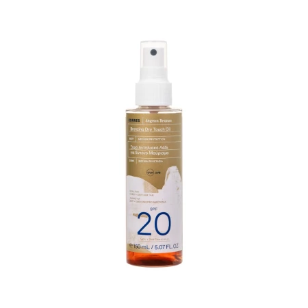 Ulei uscat cu SPF20 Sun Aegean Bronze, 150ml, Korres