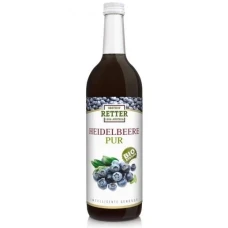 Suc de afine pur bio, 750ml, Retter