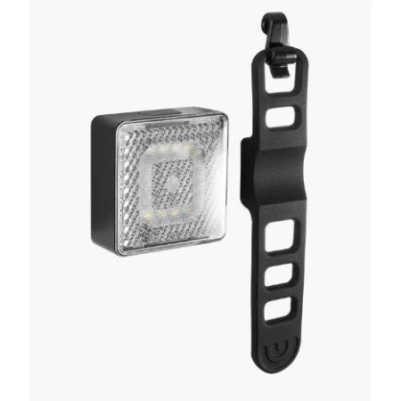 Far LED Gaciron W08F-80, 80 Lumeni, Baterie Reincarcabila 700 mah, Rezistenta la Apa IPX6 (Negru)