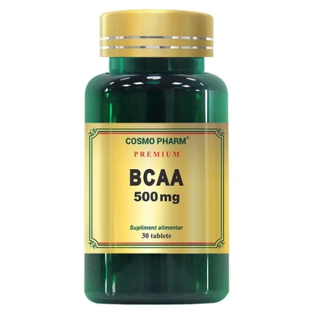 BCAA 500miligrame, 60capsule, CosmoPharm
