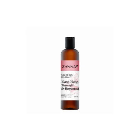 Gel de dus relaxant cu ylang-ylang si bergamota, 250ml, Zanna