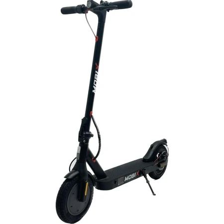Trotineta electrica pliabila MOBIX Urban E9 PRO, roti pneumatice 10inch, motor 300W, autonomie 20-25km, viteza maxima 25km/h, aplicatie mobila MiniRobot (Negru)