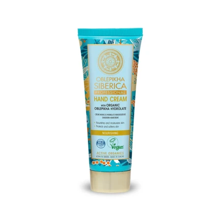 Crema pentru maini Oblepikha Hydrolate, 75ml, Natura Siberica
