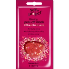 Masca exfolianta iluminanta de infrumusetare Galaxy Shine Like a Love, 12ml, Selfie Project