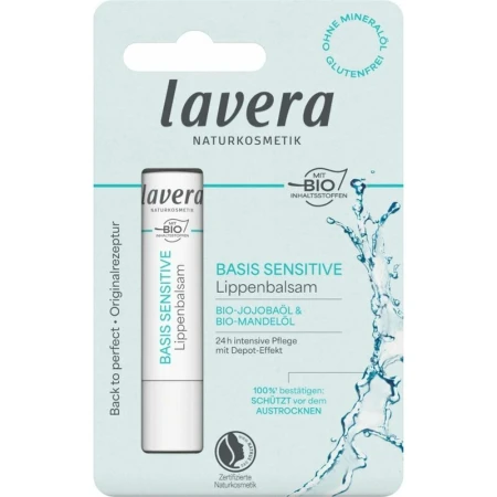 Balsam de buze cu ulei de jojoba si ulei de migdale 4.5g Lavera