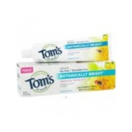 Pasta de Dinti, Tom's of Maine, Botanically Bright, Albirea Dintilor, fara Fluor, 133gr