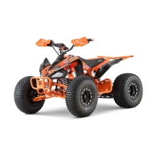 ATV electric ECO Speedy XXL 1500W 60V 20Ah cu diferential, roti 8 inch, culoare portocalie