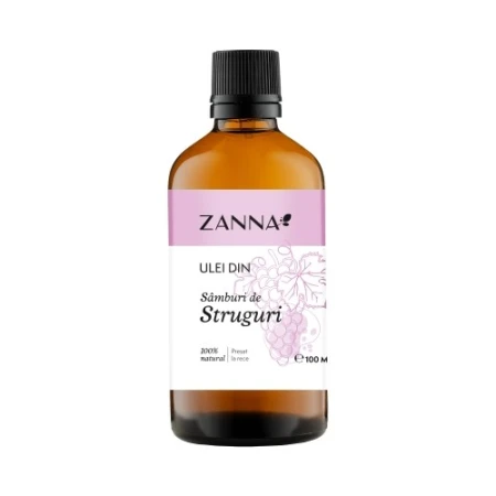 Ulei din samburi de struguri, 100ml, Zanna