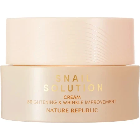 Crema pentru fata regeneranta Snail Solution, 52ml, Nature Replublic