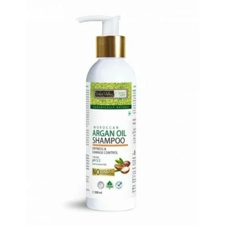 Sampon cu argan pentru par uscat, degradat, 200ml, Indus Valley