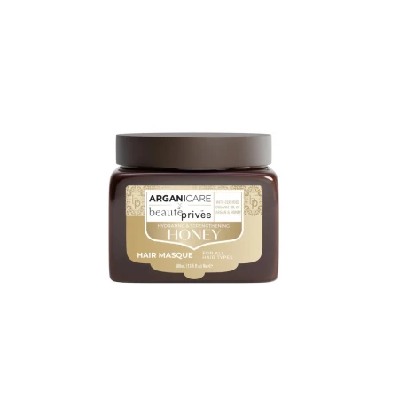 Masca hidratanta si fortifianta pentru par cu ulei de argan & miere beaute privee, 500ml, Arganicare